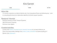 Tablet Screenshot of krisgarrett.net